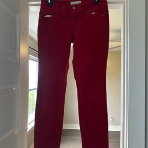 Red Corduroy Old Navy Pants- 6